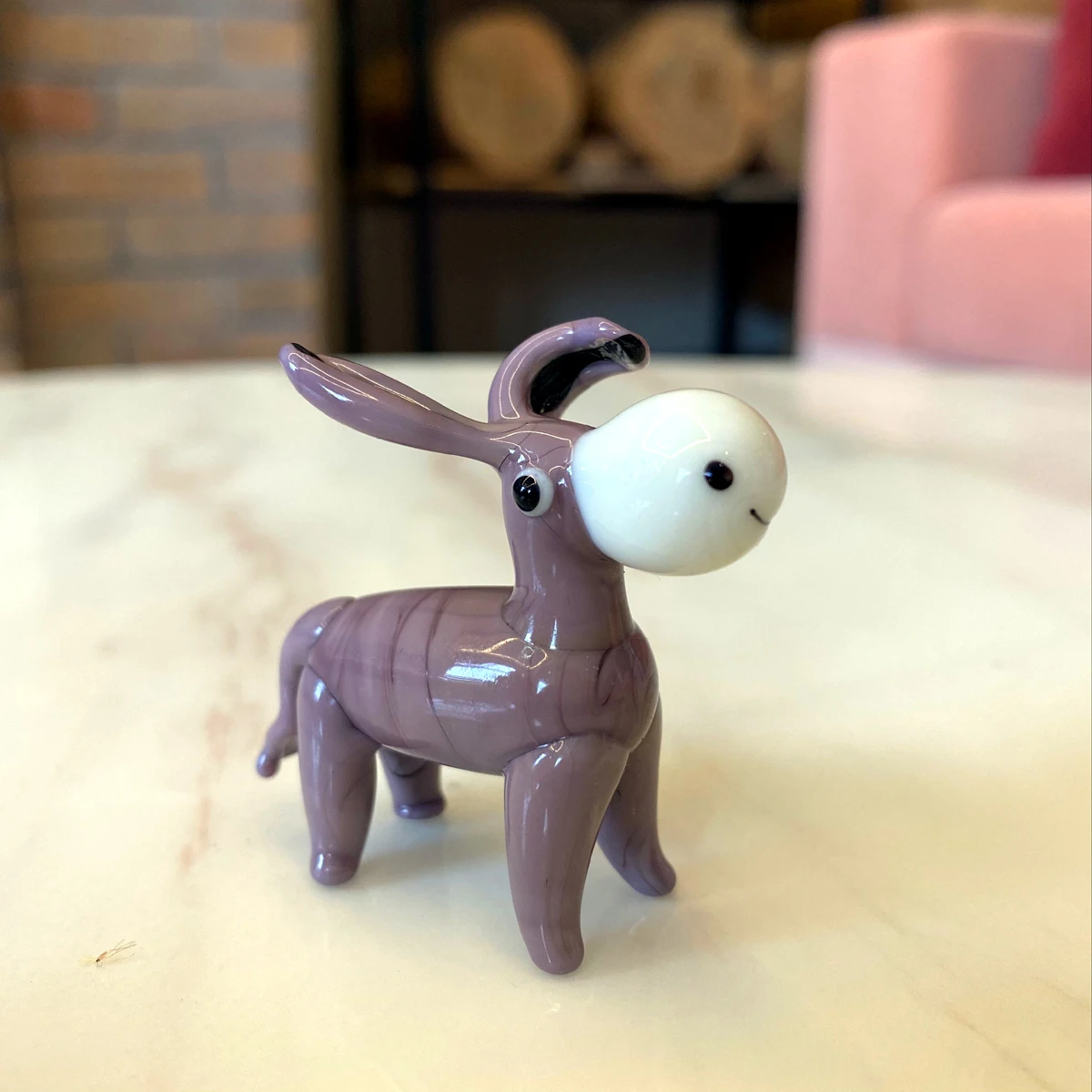 

Хрустальный осел животное фигурки миниатюрное стекло ручной работы современный яркий ремесло Домашний Декор Аксессуары Рождественский подарок для детей