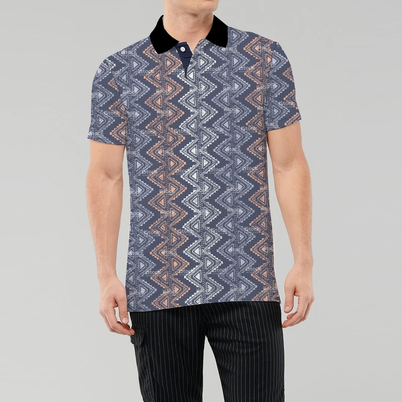 Винтажные треугольные волнистые линии Смешные леопардовые печати хлопковые