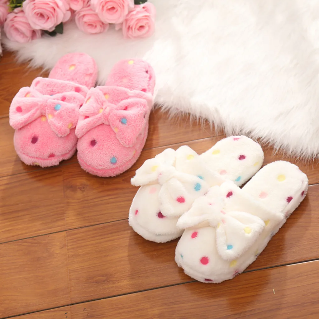 

Winter warm Home Slippers Women Shoes Soft Comfortable Warm Slipper Ladies House Slipper Winter Warm Indoor Slipper #3