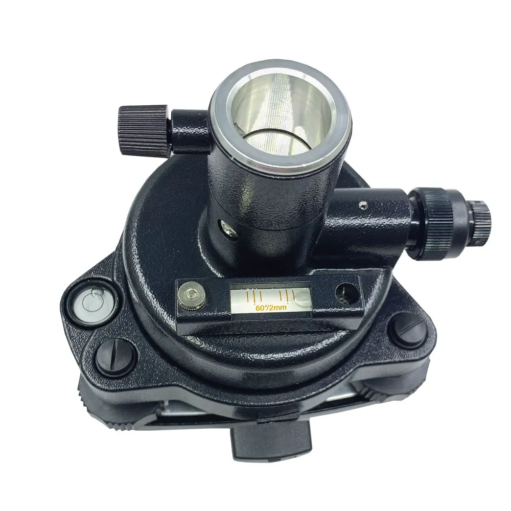 gray black yellow three jaw tribrach adapter with optical plummet for sokkia topcon south total station prismsurvey instruments free global shipping