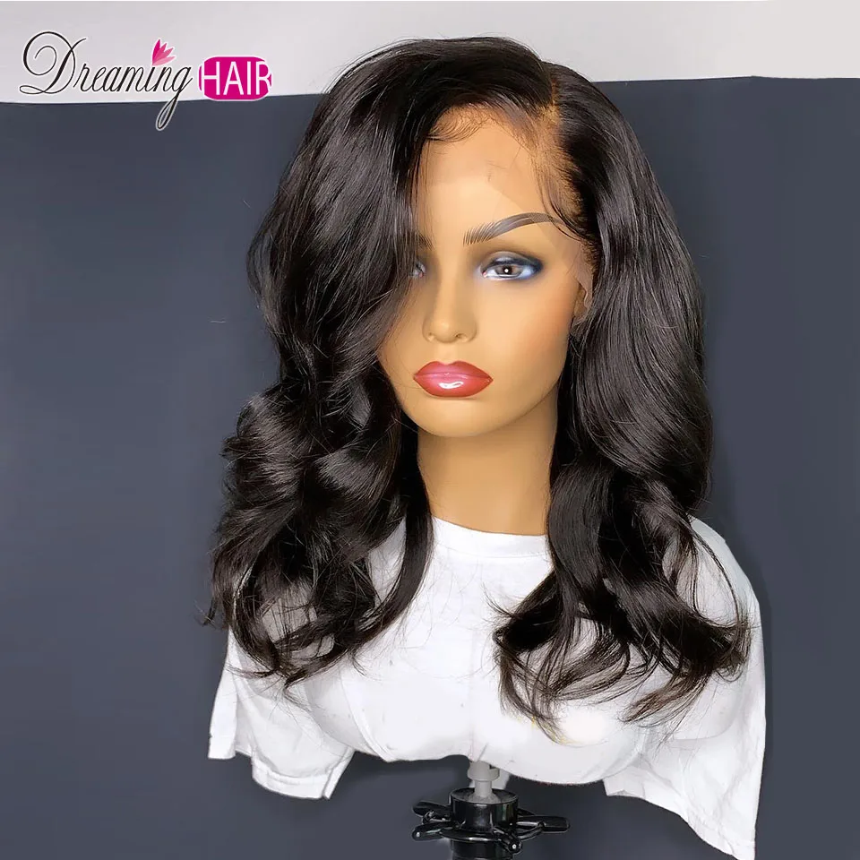 natural color wig Предварительно выщипанные медовые светлые кружевные передние человеческие волосы парики с детскими волосами для черных женщин бразильские красные волнистые человеческие волосы Remy Парики - Цвет волос: natural color wig