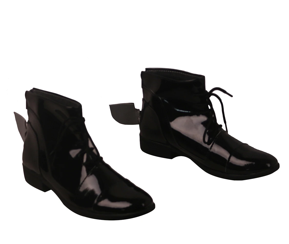 Обувь для косплея коготь Лейн США Кливленд черные ботинки кожаная обувь на заказ