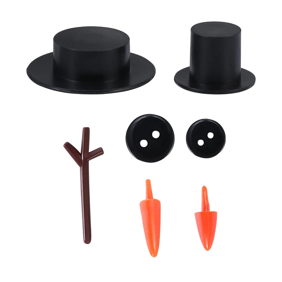 

600pcs DIY Christmas Snowman Accessories Kit Material