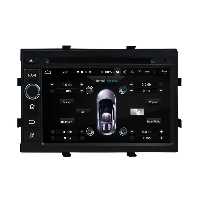 Автомагнитола 7 дюймов 2 Din 8 ядер Android 10 0 для Chevrolet Cobalt Spin Onix 2012 автомобильный