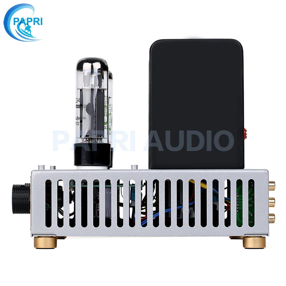 PAPRI APPJ мини усилитель EL34 односторонний аудио HIFI трубчатый 6CA7 KT77 6N4 12AX7 ECC83 |