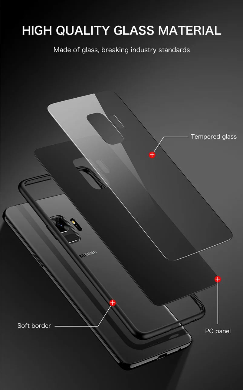 Дизайнерский закаленный стеклянный защитный чехол для iPhone 6 7 8 Plus X XS XR MAX |