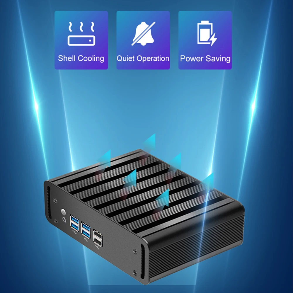 

Mini Pc Intel Core i7 i5 5200U i3 2955U Windows 10 7 Linux VGA HDMI 8xUSB Micro Fanless Computer Minipc Htpc Thin Client Nuc Ps