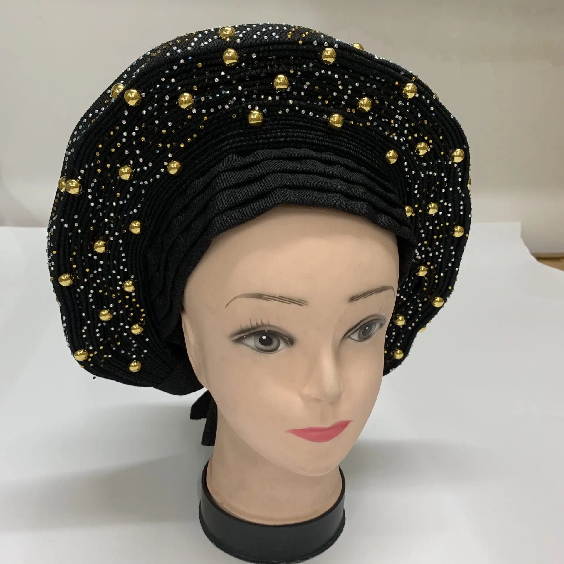 Новые модельные туфли в африканском стиле комплекте с aso oke headtie Авто asoebi геле