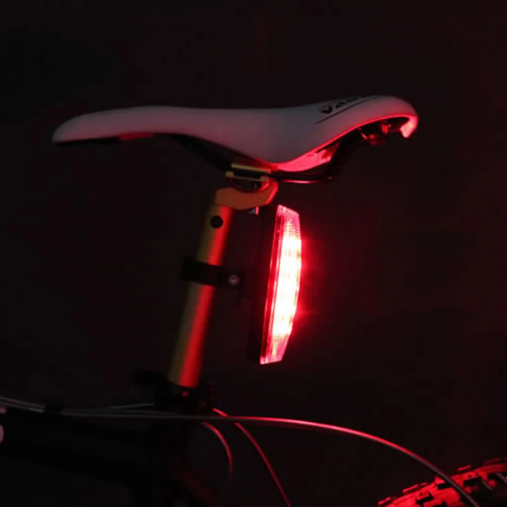 Bike Bicycle light Rechargeable LED Taillight USB Rear Tail Safety Warning Cycling light Portable Flash Light Super Bright