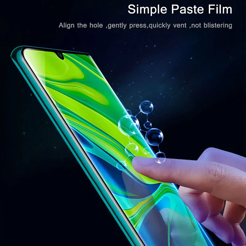 Glass for Xiaomi Mi 10 Tempered Curved Full Cover Ultra-thin Armor Screen Protector Note Mi10 Pro | Мобильные телефоны и