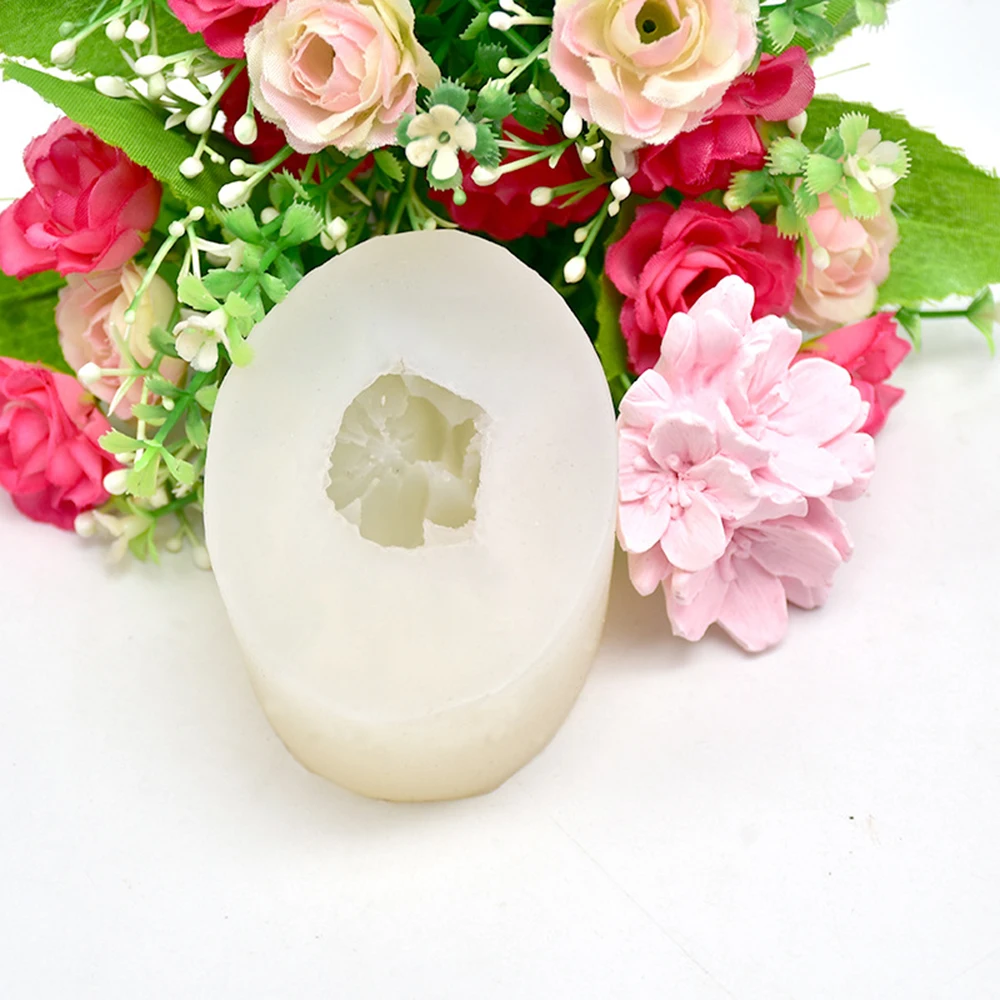 Силиконовая 3D форма в форме цветущей сакуры сделай сам для мастики мыла торта