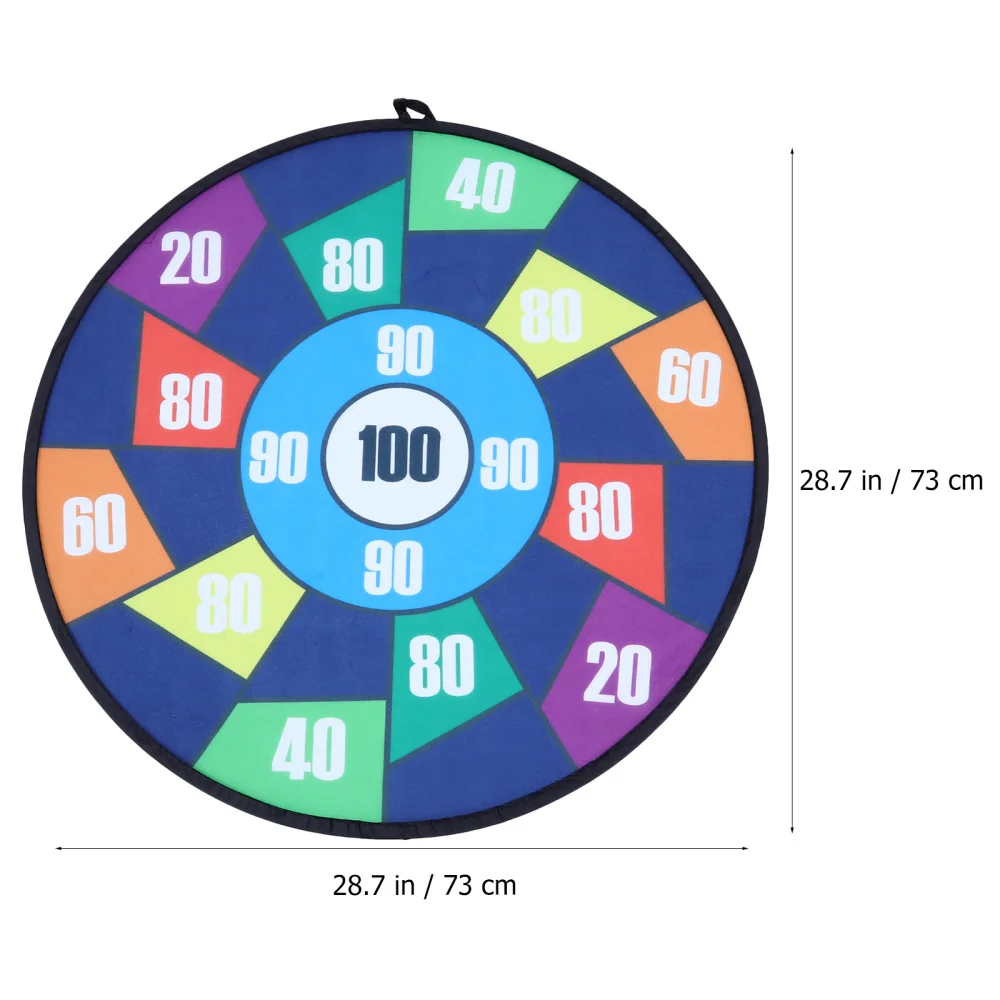 

1 Set Portable Dart Board Kit Shooting Sticky Target Kids Toys