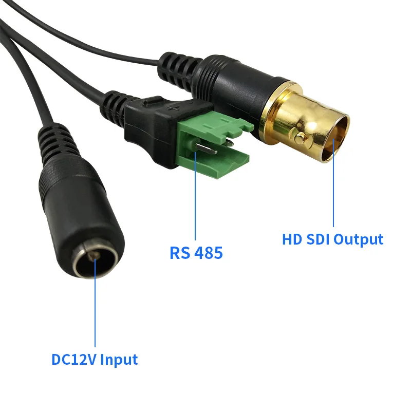Pаспродажа Камера видеонаблюдения IMX327 3G SDI, аналоговая Водонепроницаемая микро-цилиндрическая камера с датчиком сласветильник, с управлением RS485, Full HD
