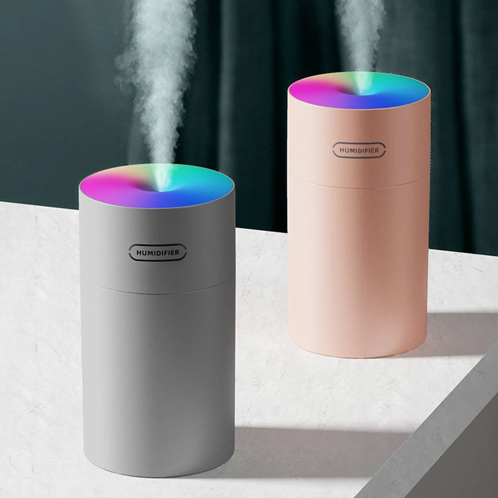 

270ml Timing USB Ultrasonic Dazzle Cup Humidifier Essential Oil Aroma Diffuser Cool Mist Maker Air Purifier with Colorful Light