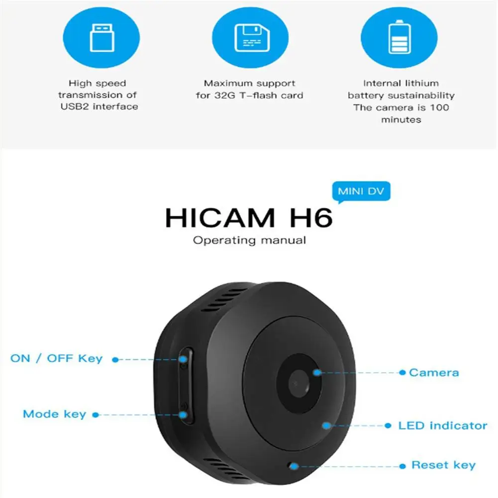 Видеоняня для детей мини видеокамера IP Камера HD 1080P A9 наружный DVR Ночное видение Обнаружение движения домашний умный Камера