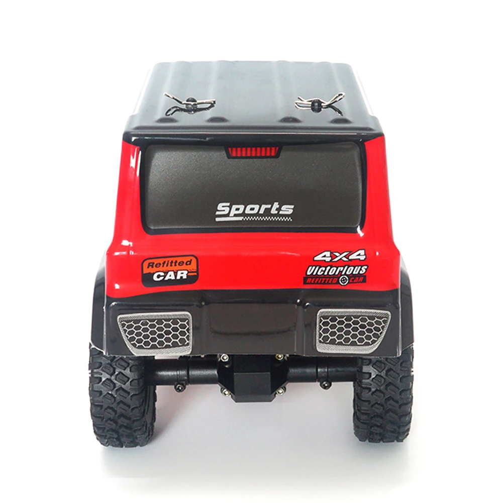 

1:18 2.4G Off Road Rock Racer Electric High Speed Mini Simulation Radio Battery Operated RC Car 4WD USB Rechargeable Gift