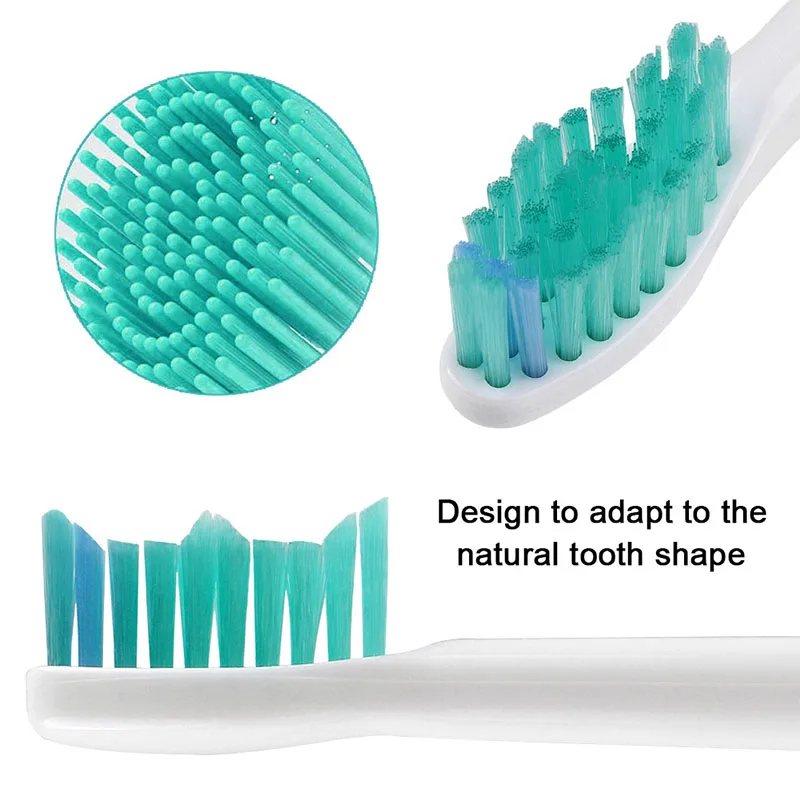 4 шт. сменные насадки для зубных щеток HX6014 Philips Sonicare пероральной щетки с крышкой