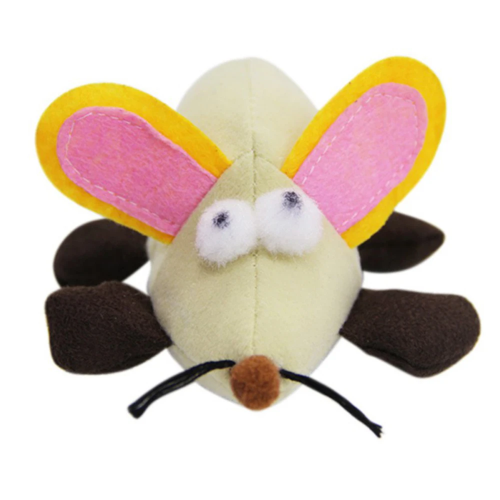 Милая игрушка для питомца плюшевая Большое Ухо ложная мышь мини интерактивная