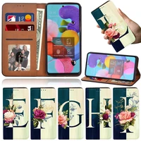 case for samsung galaxy a10a10ea20ea21sa30sa50a50sa40a51a70a70sa71 initial pu leather stand wallet phone cover case