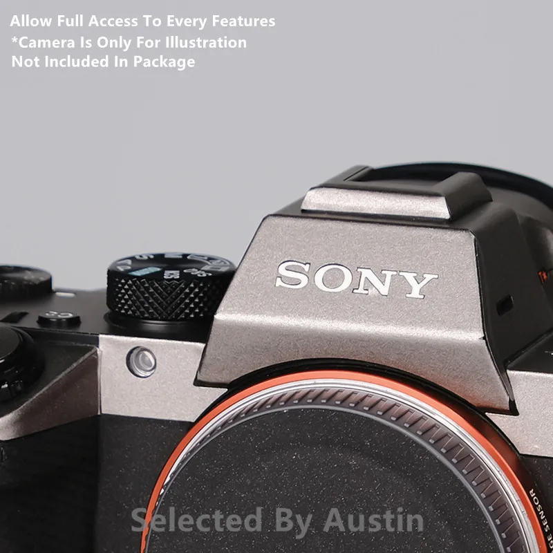 Pegatina de piel prémium para Sony A7III, A7R3, A7M3, A7R4, A9, A7R2, A7M2, A7S2, Protector de piel de cámara antiarañazos, funda de abrigo