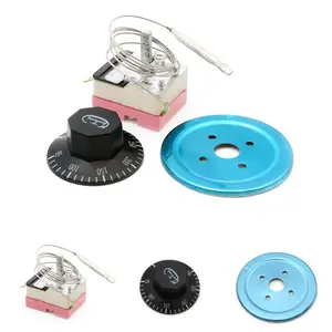 MEXI 50-300 градусов Цельсия циферблат термостат переключатель контроля температуры Замена для электрической печи AC 220V 16A домашняя кухня Acceessory