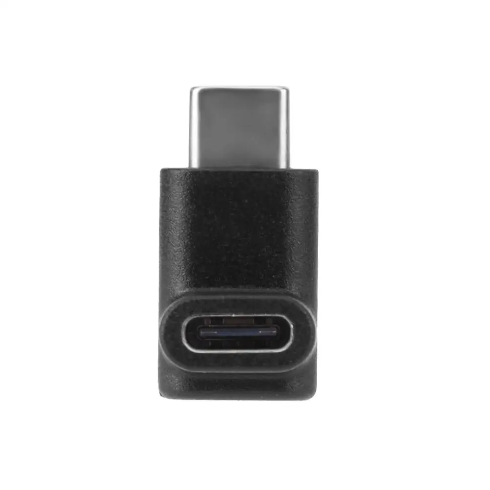 Адаптер конвертер USB 3 1 Type C штырь гнездо под прямым углом 90 градусов для