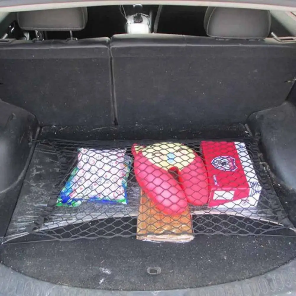 

Universal Rear Trunk Mesh High Strength Sturdy Rear Trunk Cargo Mesh Rear Trunk Net Cargo Net