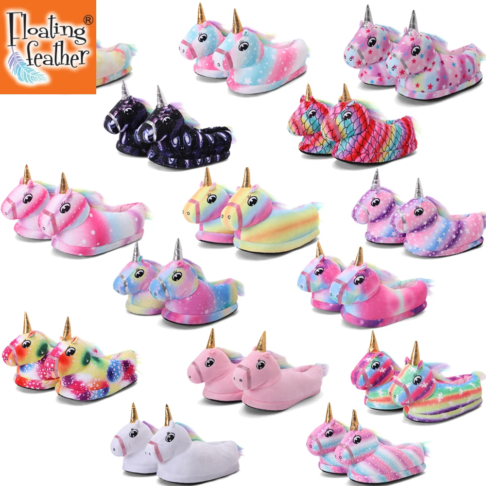

Unicorn Kigurumi Onesie Pajamas Shoes Children Unicorn Slippers Baby Slippers Kids Shoes for Girls Kids Panda Slippers