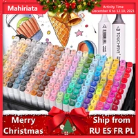 touchfive markers sets for drawing painting set sketch marker pen set 42430486080168 colors for school art supplies