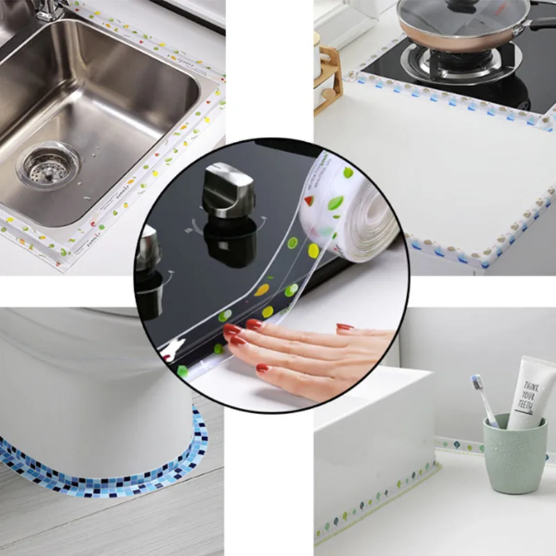 Уплотнительная лента для ванной комнаты душевой раковины 3 2x3 8 см | Дом и сад