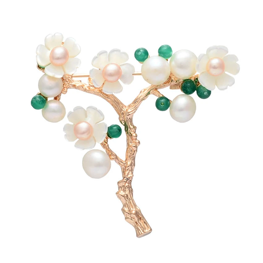 FARLENA ювелирные изделия ручной работы Искусственный хрустальный цветок броши на