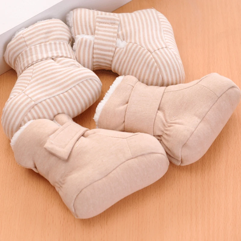 Ботиночки для новорожденных малышей удобные мягкие Нескользящие ботиночки из