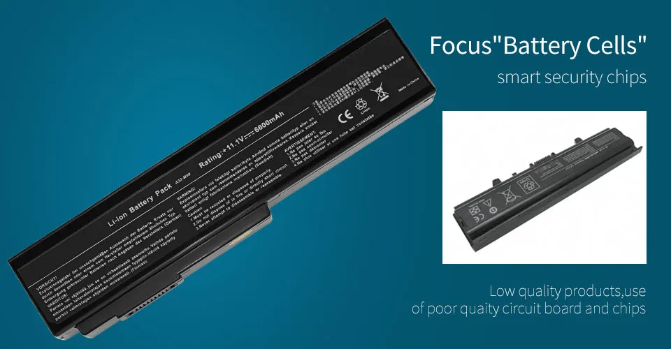 4400 мАч Батарея для ASUS A32-M50 A33-M50 M50 N53S N53SV N53T N61 N53TA N61J N61D N61VG N43 N61JQ M50S n32-n61 N53J