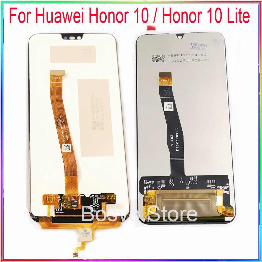 ЖК экран для Huawei Honor 10 lite дисплей с сенсорным экраном в сборе 10|Экраны мобильных