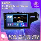 Автомагнитола MEKEDE для Honda Fit jazz 2014 2015, мультимедийный видеоплеер, навигатор GPS, Android 10, 2din, 2 din, правый Привод dvd