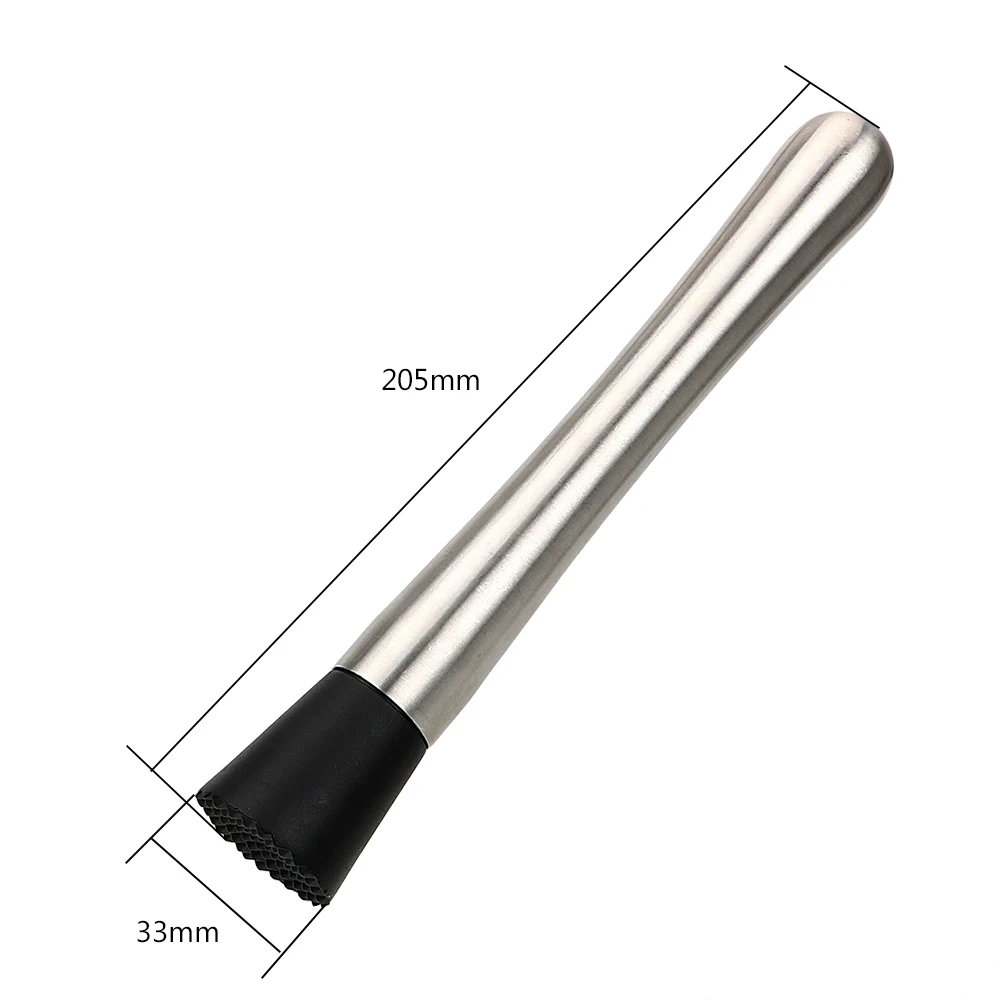 

Wine Tools Swizzle Stick Stainless Steel Gadgets Metal Masher Barware