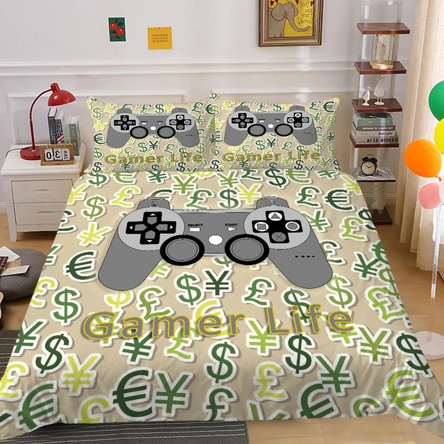 3D Bedding Set Xbox Game Handle Duvet 
