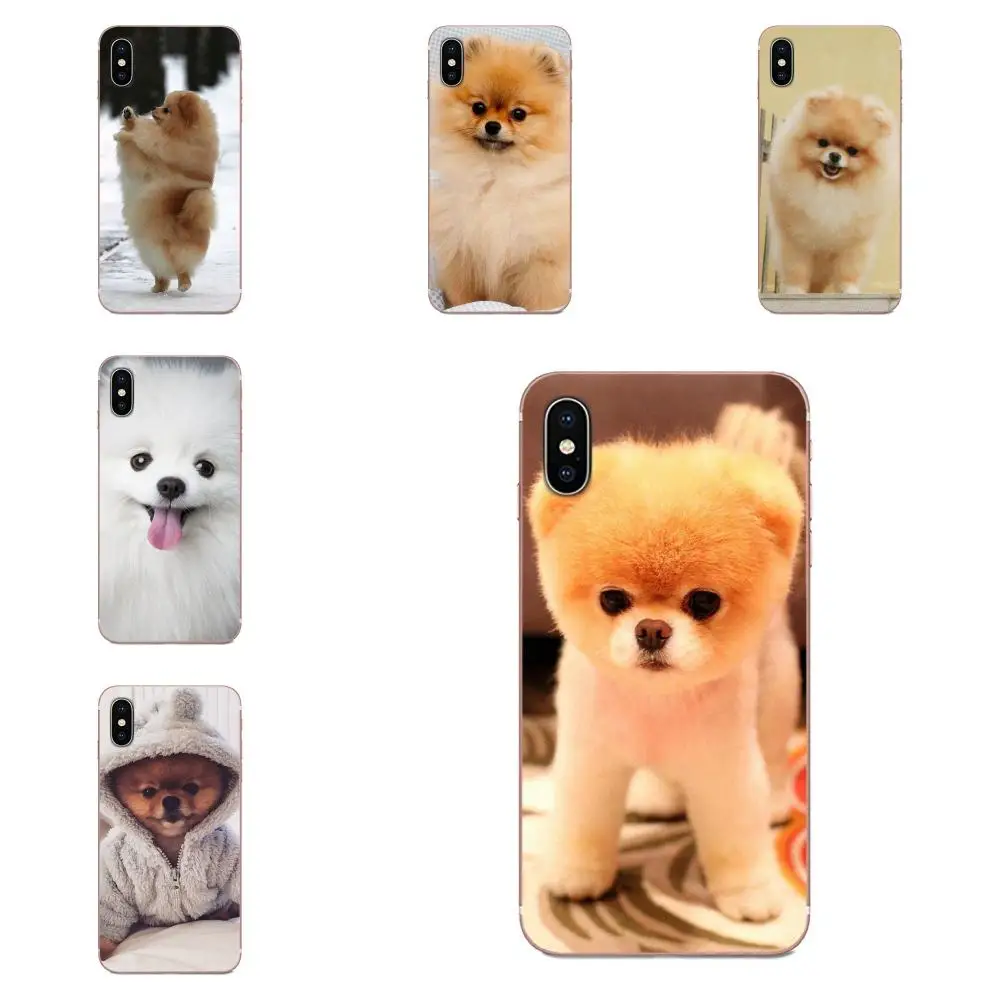 Pomeranian Dogs Dog Cute для Sony Xperia Z Z1 Z2 Z3 Z4 Z5 compact Mini M2 M4 M5 T3 E3 E5 XA XA1 XZ Premium красочный