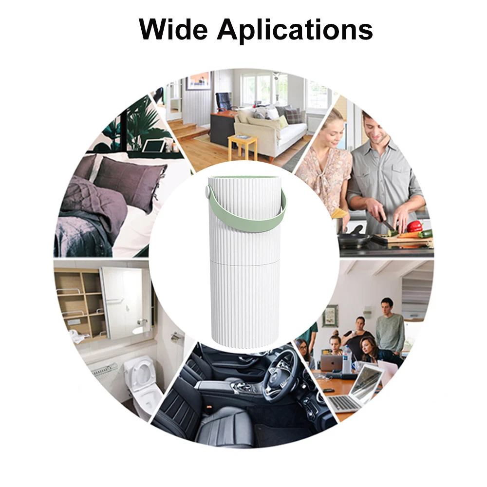 

Car Air Purifier Mini Air Purifier Ozone Generator USB Home Kitchen Toilet Air Cleaner Remove Formaldehyde Smoke Pet Deodorizer