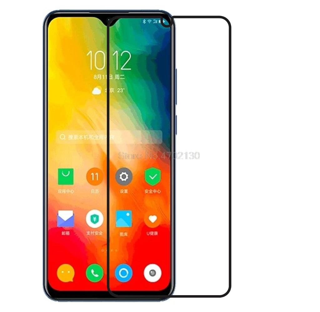 Полное покрытие защитное стекло для Lenovo K6 наслаждаться премиум класса