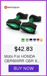 Для Honda CBR600RR 03 04 CBR600 RR 2003 2004 CBR 600 43 мм руль для гоночного велосипеда мото регулируемая вилка ручка бар гонщик мотоцикл
