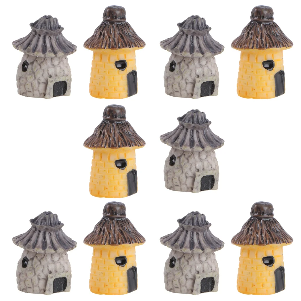 

10Pcs Creative Banda Modelling Decor DIY Landscape Ornament Desktop Decor
