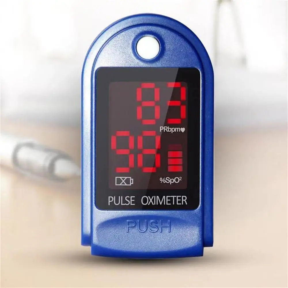 

Medical Finger Pulse Oxygen Saturation Monitor Blood Oximeter Blood Pressure Meter Health Monitors Oximetro Home Pulse Oxymeter