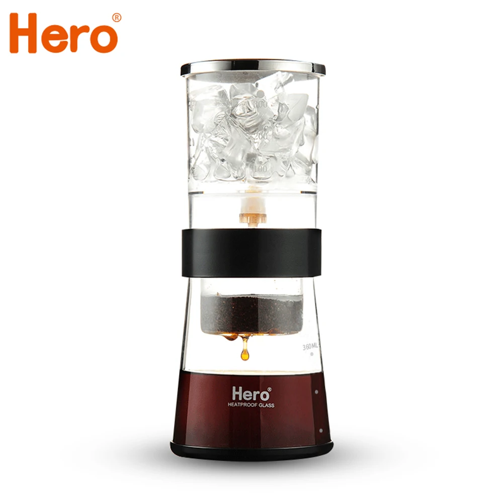 HA3355 Hero капельная Кофеварка залейте кофейник домашний холодный заварочный чайник