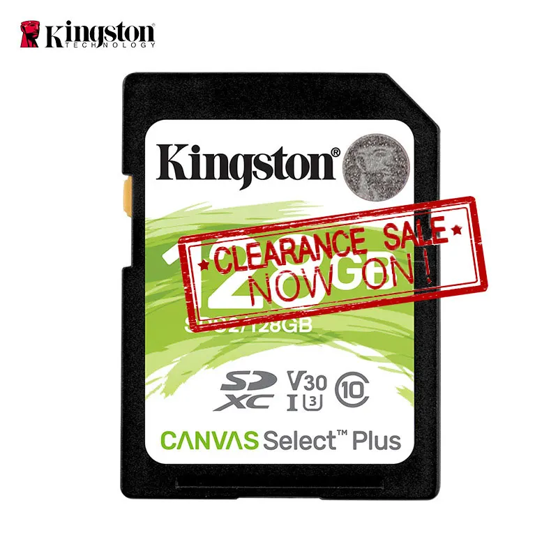 Карта памяти Kingston Micro SD 64 ГБ 128 SDS до 80 МБ/с./с класс 10 UHS-I U1 SDHC SDXC карты для камеры |