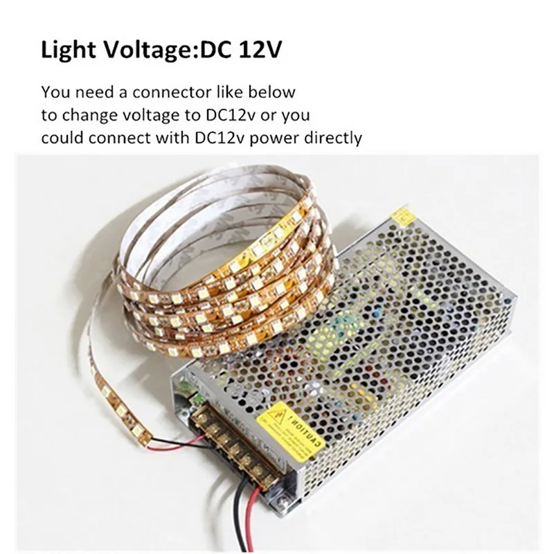 5 м 300 светодиодный s светодиодный струны супер яркий 3528 SMD Зеленый Синий Теплый белый набор неводонепроницаемых лент светильник гибкий DC 12 В светильник s