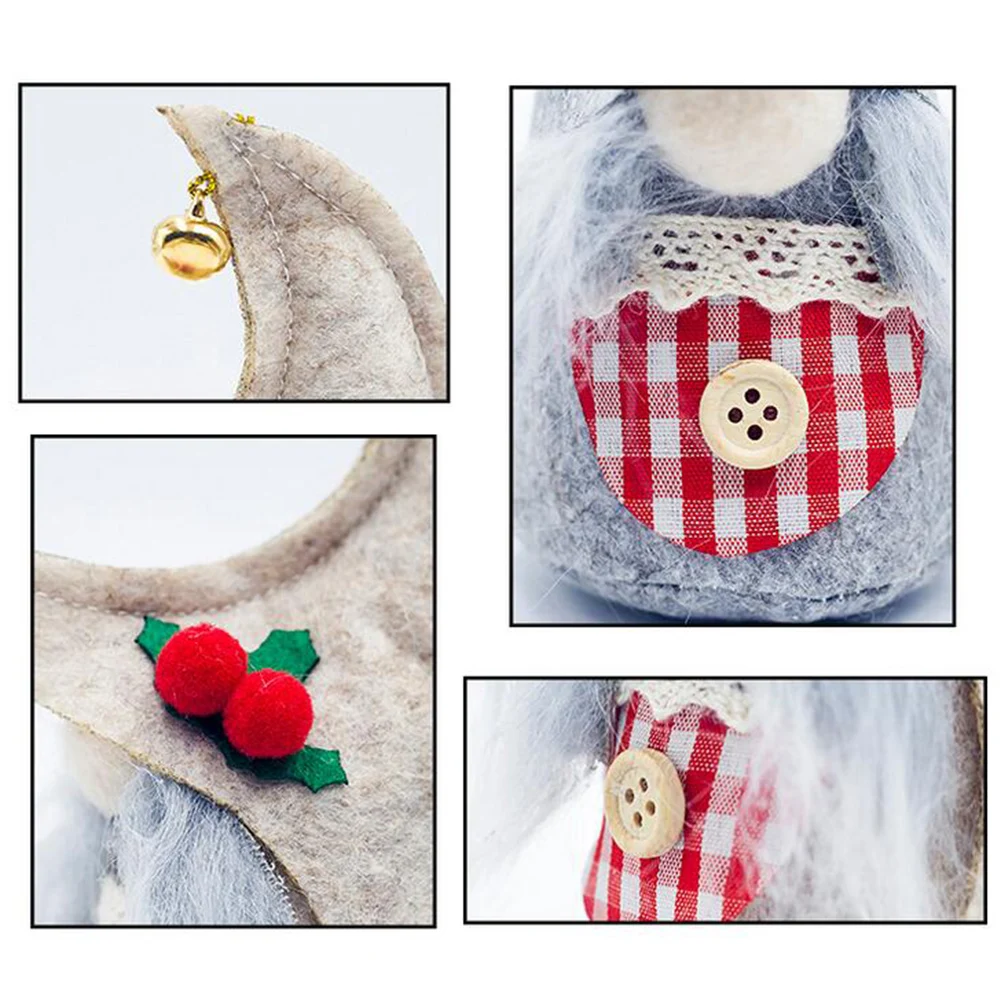 1 шт. милый шведский гном плюшевая кукла ручной работы рождественское домашнее настольное украшение эльф карлик домашние украшения Рождественский Санта