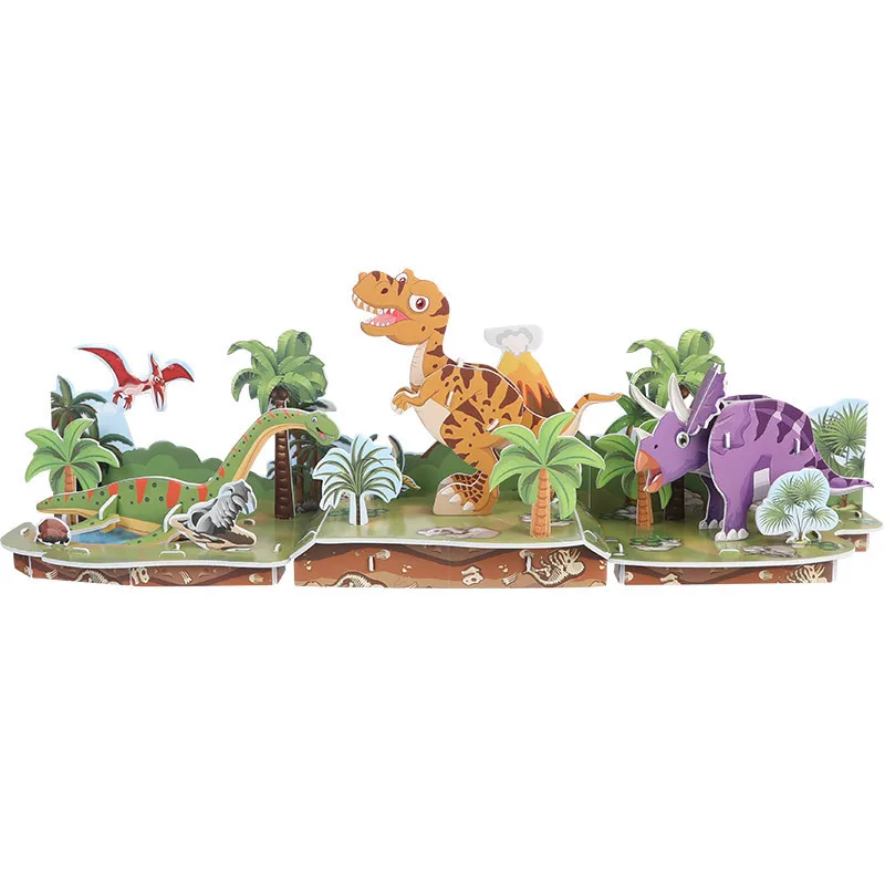 

3D Jigsaw Puzzle of Marine Mermaid Animal Dinosaur Insect Model Toys for Children