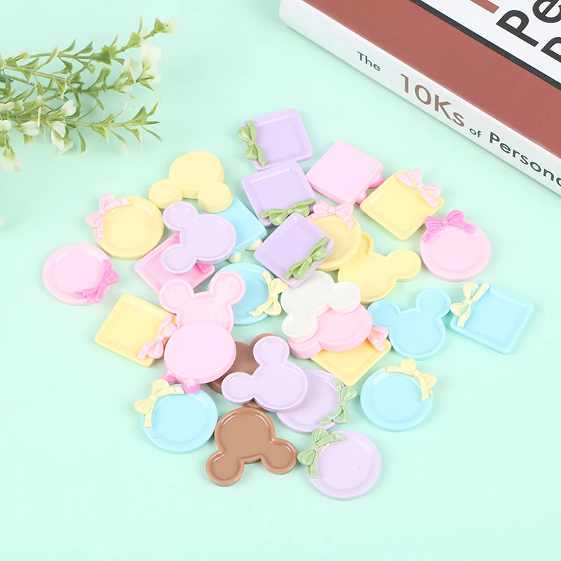 

10 шт. мини-тарелка для украшения кукольного домика, ролевая игрушка для детей, Миниатюрные аксессуары для кукольного домика