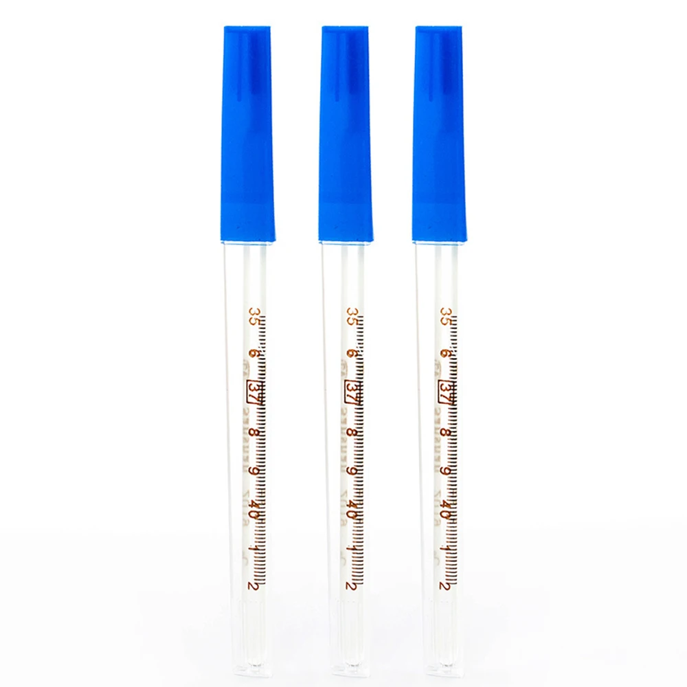 1/3/5 шт Стекло термометр ртутный ясным масштабом для термометра Применение